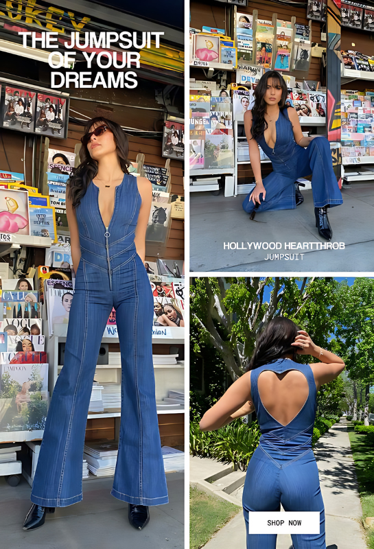 Blue Oasis Jumpsuit