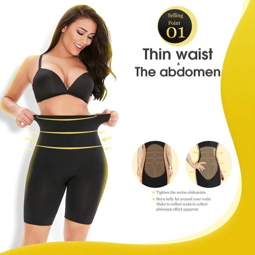 4-in-1 Shaper - Tummy Control Butt Lifter Shapewear (Black)